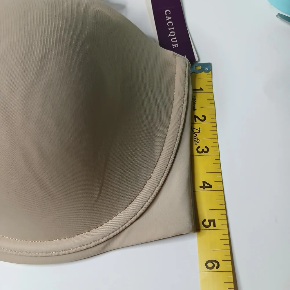 Cacique Women's Cream Smooth Contour Bra‎
